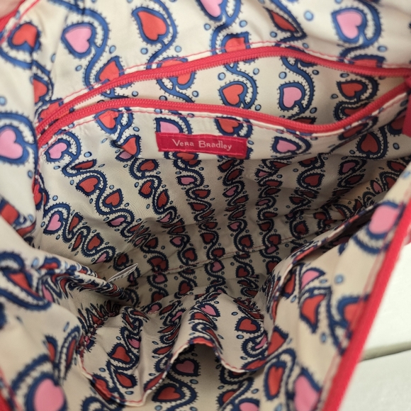 Vera Bradley Pink Paisley Floral Hipster Bag - Picture 8 of 9